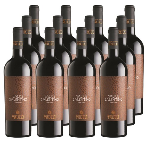 Case of 12 Trulli Salice Salentino DOP 75cl Red Wine